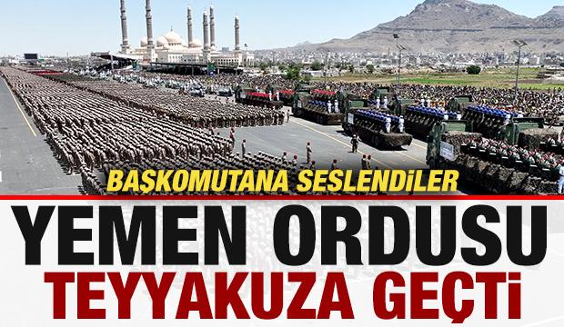 Son dakika: Yemen ordusu teyakkuza ge&ccedil;ti! Başkomutana seslendiler