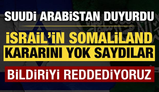 Suudi Arabistan, İsrail'in Somaliland kararını yok saydı