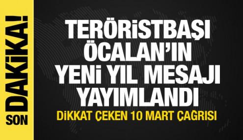 Teröristbaşı Öcalan'dan yeni yıl mesajı: Şam-SDG'ye anlaşması uygulanmalı