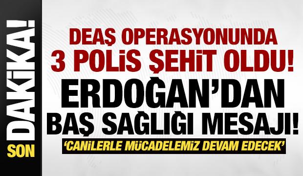 Yalova'daki operasyonda 3 polis şehit oldu! Erdoğan: 'Canilerle mücadelemiz sürecek!'
