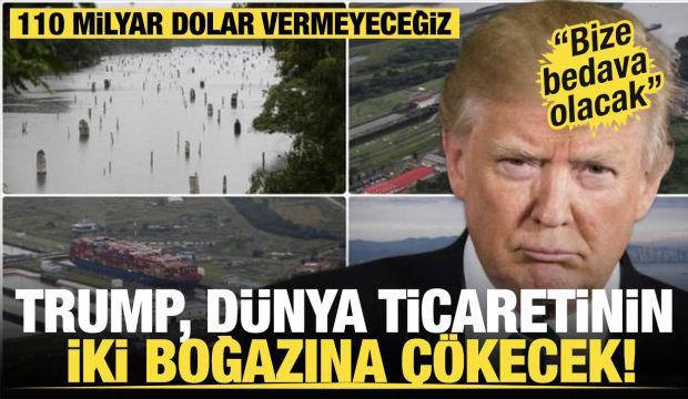 Trump'ın yeni hedefi Panama ve Süveyş! "ABD olmadan var olamazlar!"