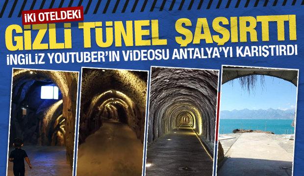 Antalya’da 5 yıldızlı otelden falezlere gizli tünel yapılmış
