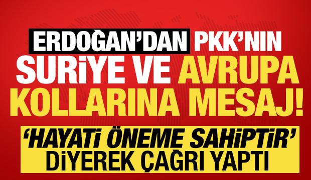 Cumhurbaşkanı Erdoğan'dan son dakika açıklamalar!