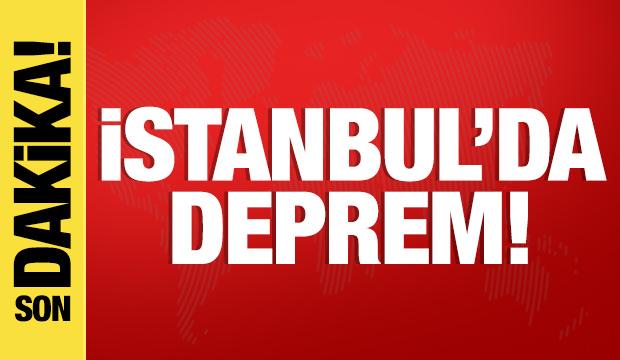 İstanbul'da deprem meydana geldi
