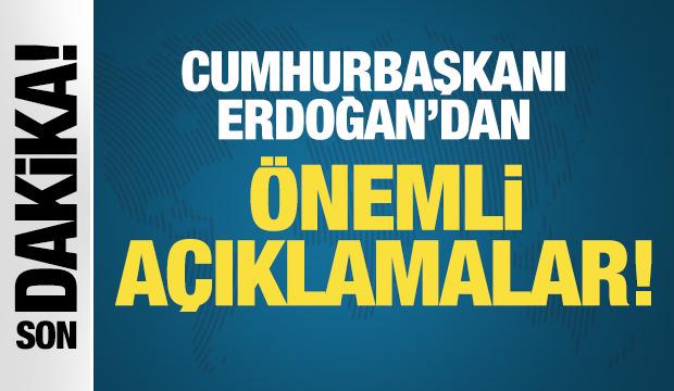 Erdoğan: Göz bebeğimiz İstanbul’a 4 yeni millet bahçesi kazandırıyoruz