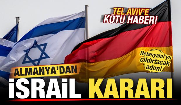 Almanya'dan son dakika İsrail duyurusu! Tel Aviv'e kötü haber