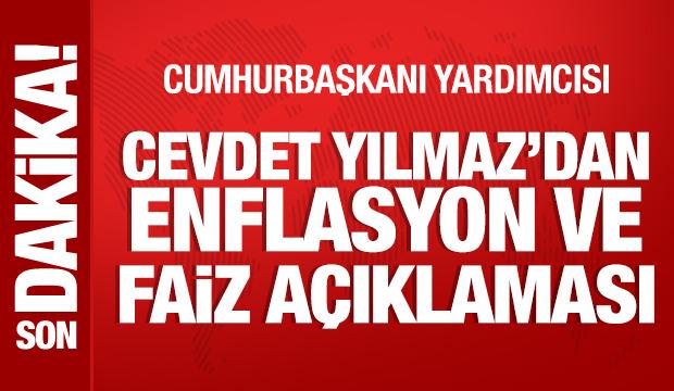 Cumhurbaşkanı Yardımcısı Cevdet Yılmaz'dan enflasyon açıklaması