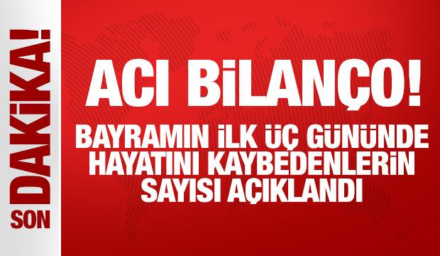 Kurban Bayramı tatilinde acı bilanço!