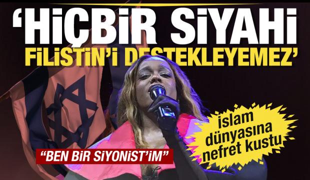 Azealia Banks: Ben bir Siyonist'im, hiçbir siyahi Filistin'i desteklememeli