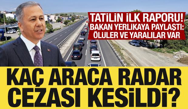 Bakan Yerlikaya, bayramın acı bilançosunu paylaştı