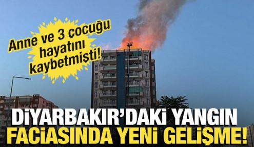 Diyarbakır'da 4 kişinin öldüğü yangına ilişkin 4 kişi gözaltına alındı