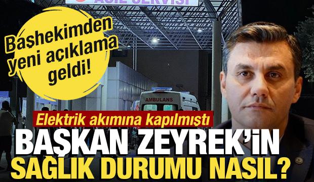 Elektrik akımına kapılan Zeyrek'in sağlık durumu nasıl? Başhekimden açıklama