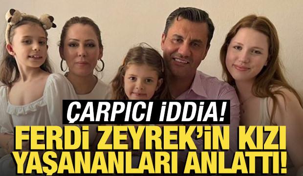 Ferdi Zeyrek'in kızından çarpıcı iddia! 'Kaza ihmaldi'