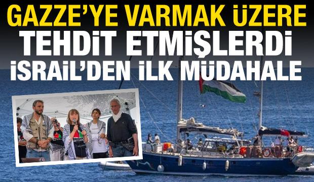 Madleen, Gazze'ye varmak üzere! İsrail'den gemiye ilk müdahale