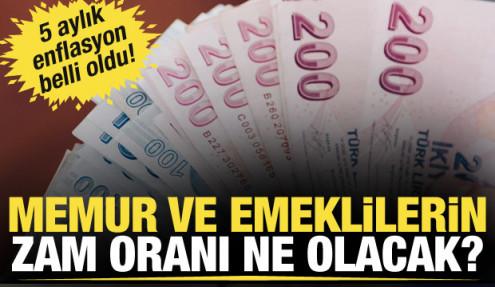 Memur ve emeklilerin zam oranı ne kadar olacak?