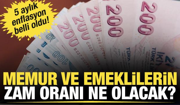 Memur ve emeklilerin zam oranı ne kadar olacak?
