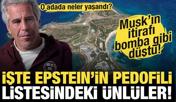 Musk, listede Trump da var dedi! İşte Epstein'in pedofili skandalında yer alan ünlüler!