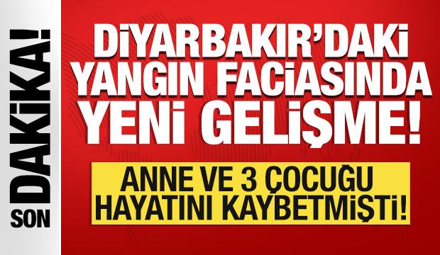 Diyarbakır'da 4 kişinin öldüğü yangına ilişkin 4 kişi gözaltına alındı