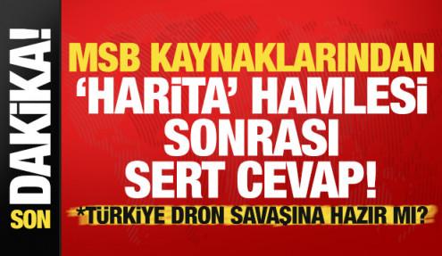 Son dakika: Skandal harita sonrası MSB'den sert açıklama!