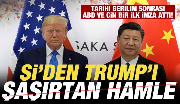 Tarihi gerilim sonrası bir ilk! ABD ve Çin'den kritik adım! Şi'den, Trump'ı şaşırtan hamle