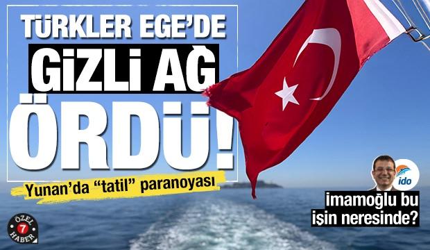 Yunan’da 'çıkarma’ paranoyası: Türk denizciliği Ege adalarını sarıyor...Parola Mavi Vatan!