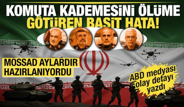 İran'da komuta kademesini ölüme götüren basit hata! MOSSAD aylardır hazırlanıyordu