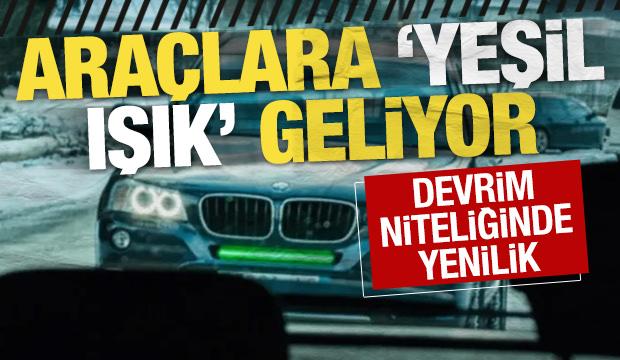 Kazaları azaltacak devrim niteliğinde yenilik: Araçlara ‘yeşil ışık' geliyor