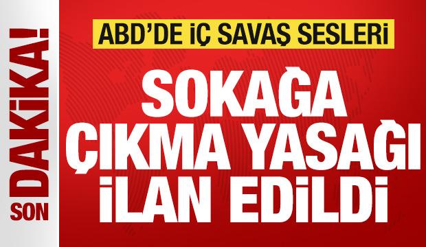 Son dakika: ABD'de kaos! Los Angeles'ta sokağa çıkma yasağı ilan edildi