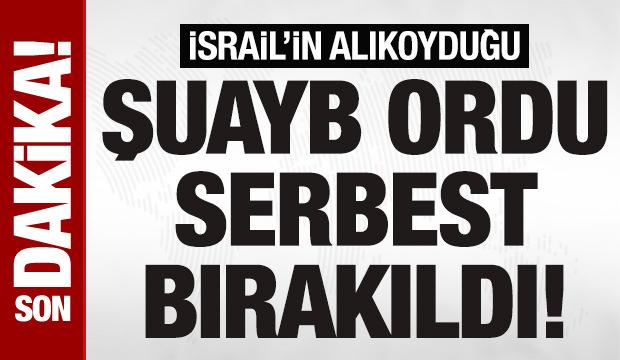 SON DAKİKA: İsrail’in alıkoyduğu Türk aktivist Şuayb Ordu serbest bırakıldı