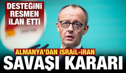 Almanya'dan son dakika İsrail-İran savaşı duyurusu! Desteğini resmen ilan etti