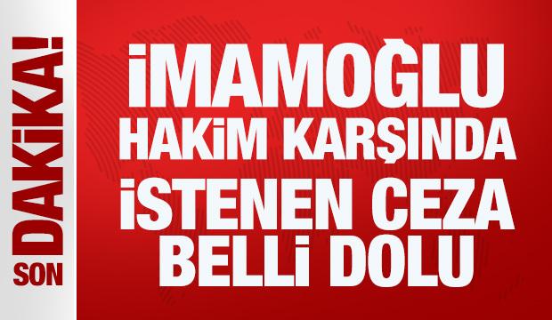 Başsavcı Akın Gürlek ve ailesini tehdit etmişti! İmamoğlu için istenen ceza belli oldu