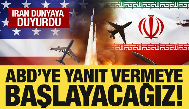 İran, ABD'yi uyardı: Yanıt veririz!