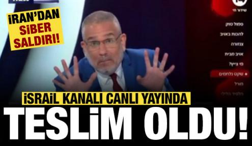İran'dan İsrail kanalına siber saldırı: Canlı yayında neye uğradıklarını şaşırdılar!