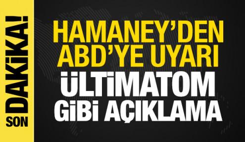 İsrail-İran Savaşı: Hamaney'den ABD'ye uyarı! Ültimatom gibi açıklama