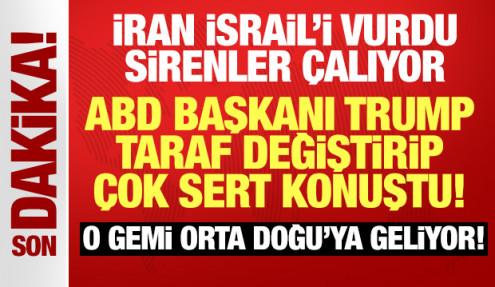 İsrail-İran savaşında son dakika gelişmesi: Trump'tan taraf değiştirip çok sert konuştu!