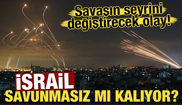 İsrail savunmasız mı kalıyor? Savaşın seyrini değiştirecek olay 
