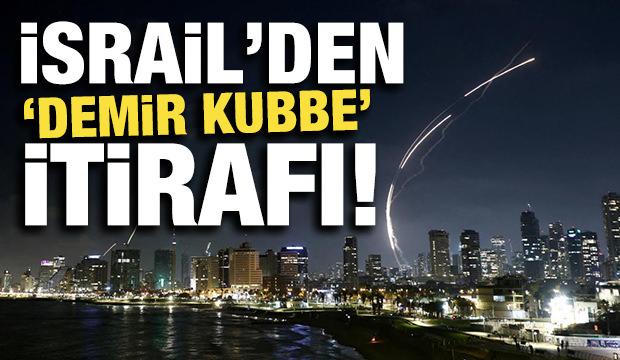 İsrail'den 'Demir Kubbe' itirafı! 'Yetersiz kaldı'