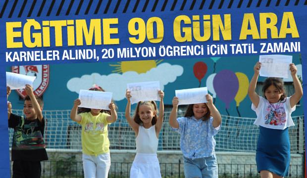 Karneler bugün alınıyor! 20 milyon öğrenci için tatil zamanı
