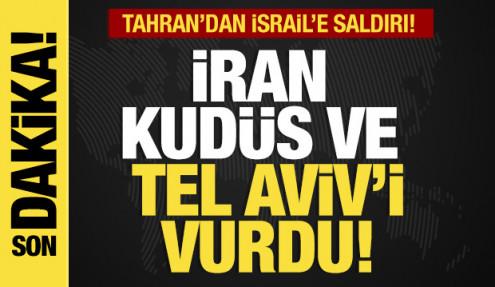 Son dakika... İran, Kudüs ve Tel Aviv'i vurdu!