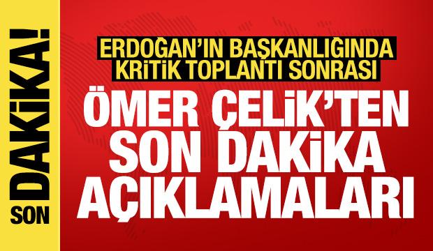 AK Parti'de MKYK Toplantısı! Ömer Çelik açıklama yapıyor