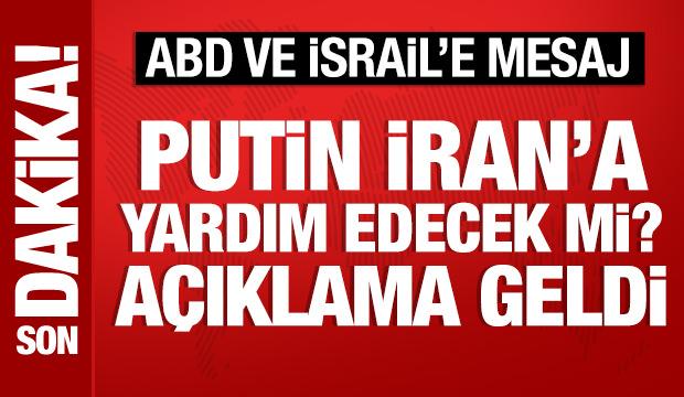 Putin, İran'a yardım edecek mi? Açıklama geldi