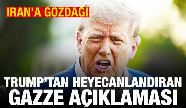 Trump'tan İran ve Gazze açıklaması