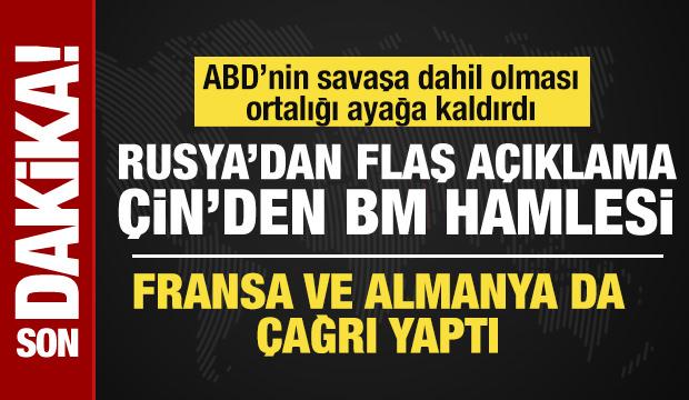 Uluslararası kamuoyundan İsrail-İran savaşı açıklaması!