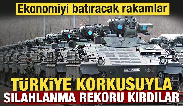 Yunanistan Türkiye korkusuyla silahlanıyor! 