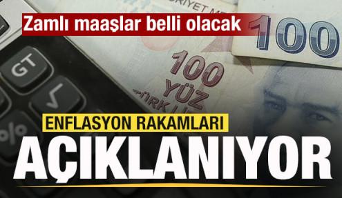 Enflasyon rakamları açıklanıyor! Memur ve emeklinin zam oranı bugün belli olacak
