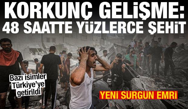 İsrail'den 48 saatte 26 katliam! Yüzlerce şehit var