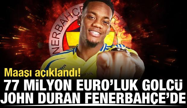 Jhon Duran Fenerbahçe'de iddiası!