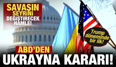 ABD'den son dakika Ukrayna kararı! Savaşın seyrini değiştirecek hamle
