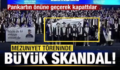 İstanbul Teknik Üniversitesi mezuniyet töreninde skandal! Ayetten rahatsız oldular!