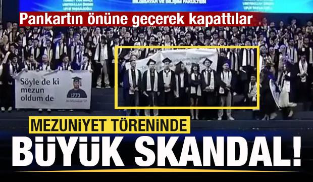 İstanbul Teknik Üniversitesi mezuniyet töreninde skandal! Ayetten rahatsız oldular!